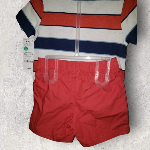 💖🤱Carter's Boys 3-Piece Set - Sailboats ( Size 6-9months) - Picture 9 of 12